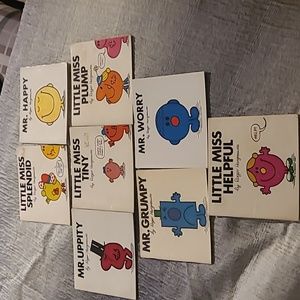 Little Mr Books Set of 4 Little Miss set of 4